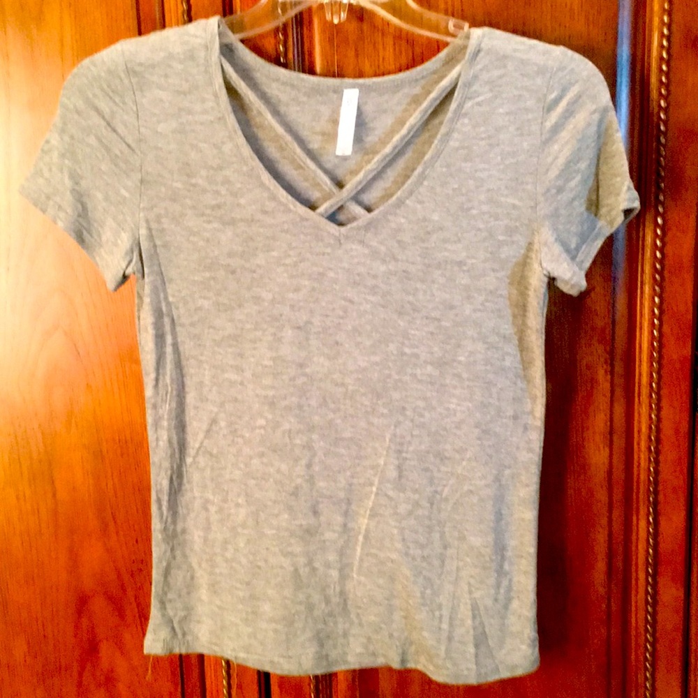 V neck Short sleeve top